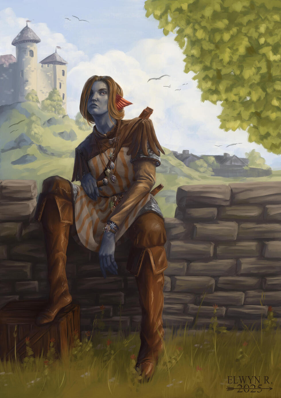 Moody Mercenary - Private commission