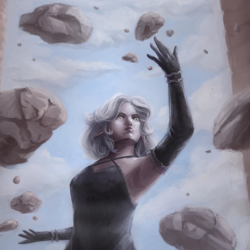 Private commission - Telekinesist