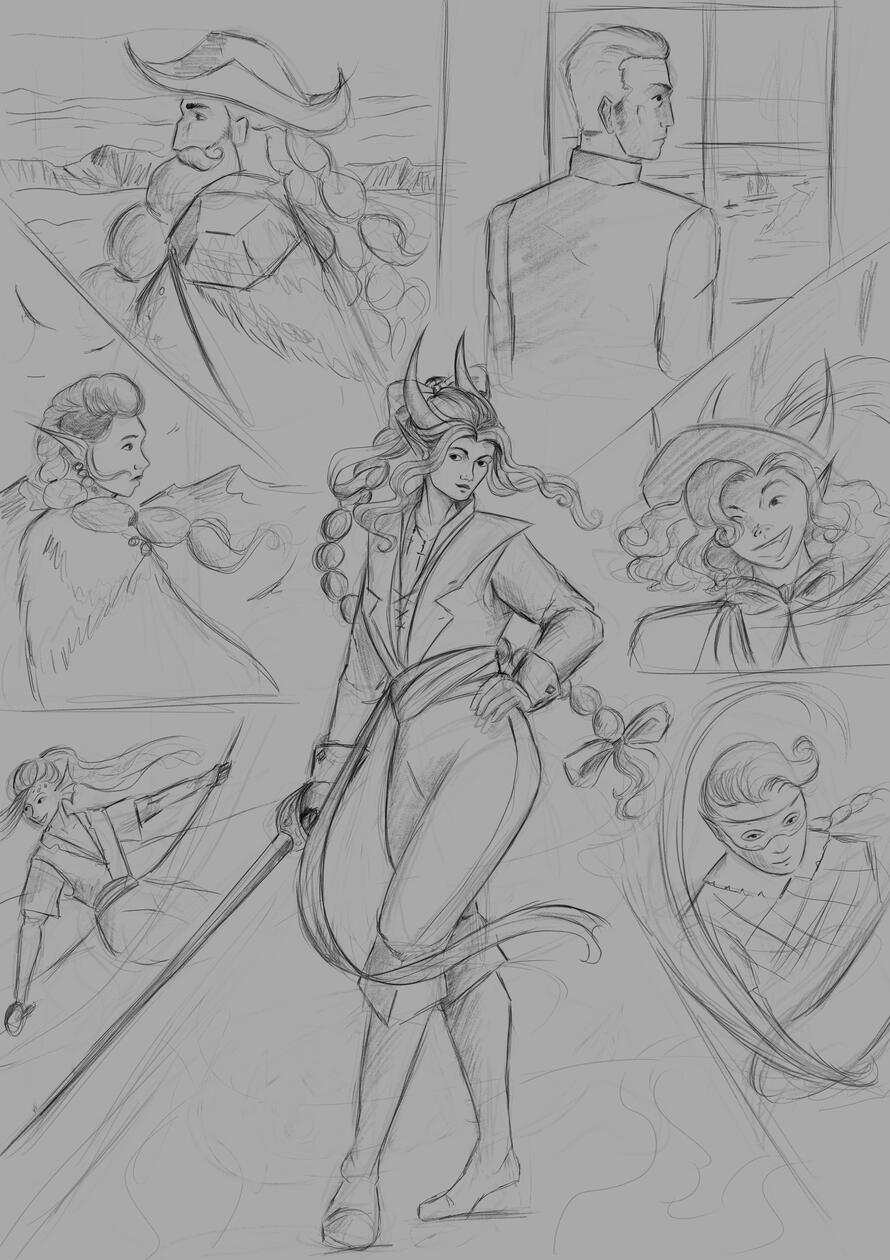 Lineart Illustration