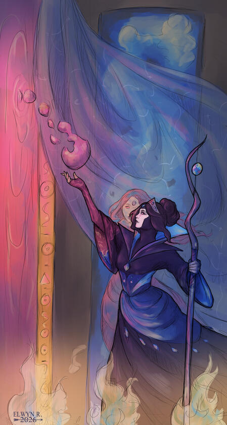 Tarot Style Illustration