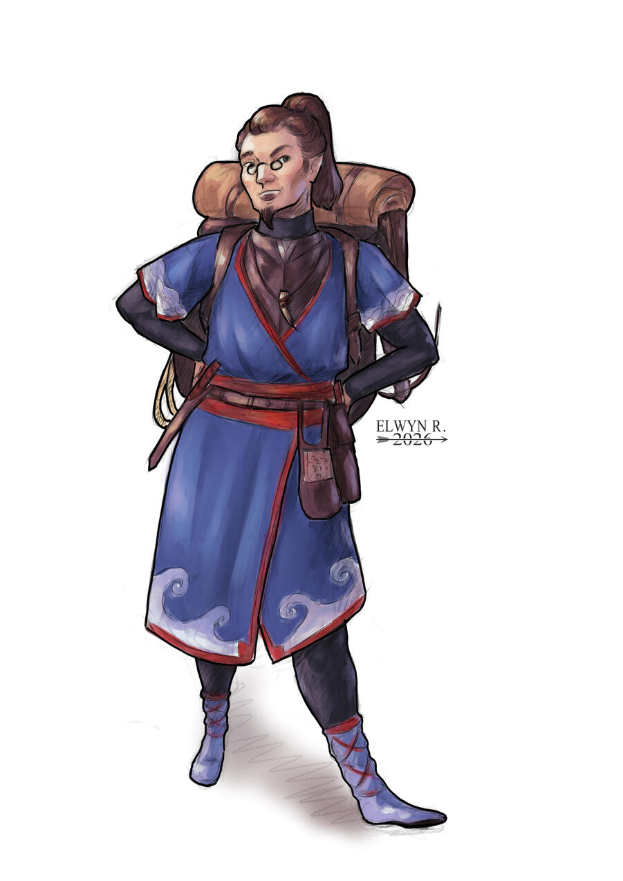 Kender Archeologist - Private Commission