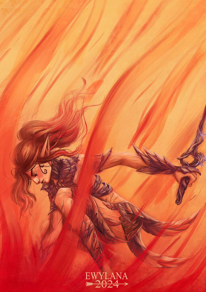 Blood jump - DOS 2 Fanart