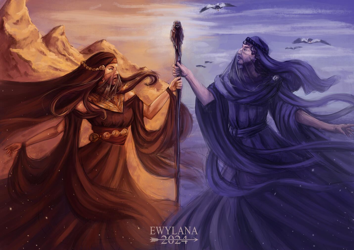 Twins Caster - Private commission